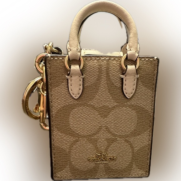 Coach Handbags - Coach Mini Bag Charm Keychain NWT